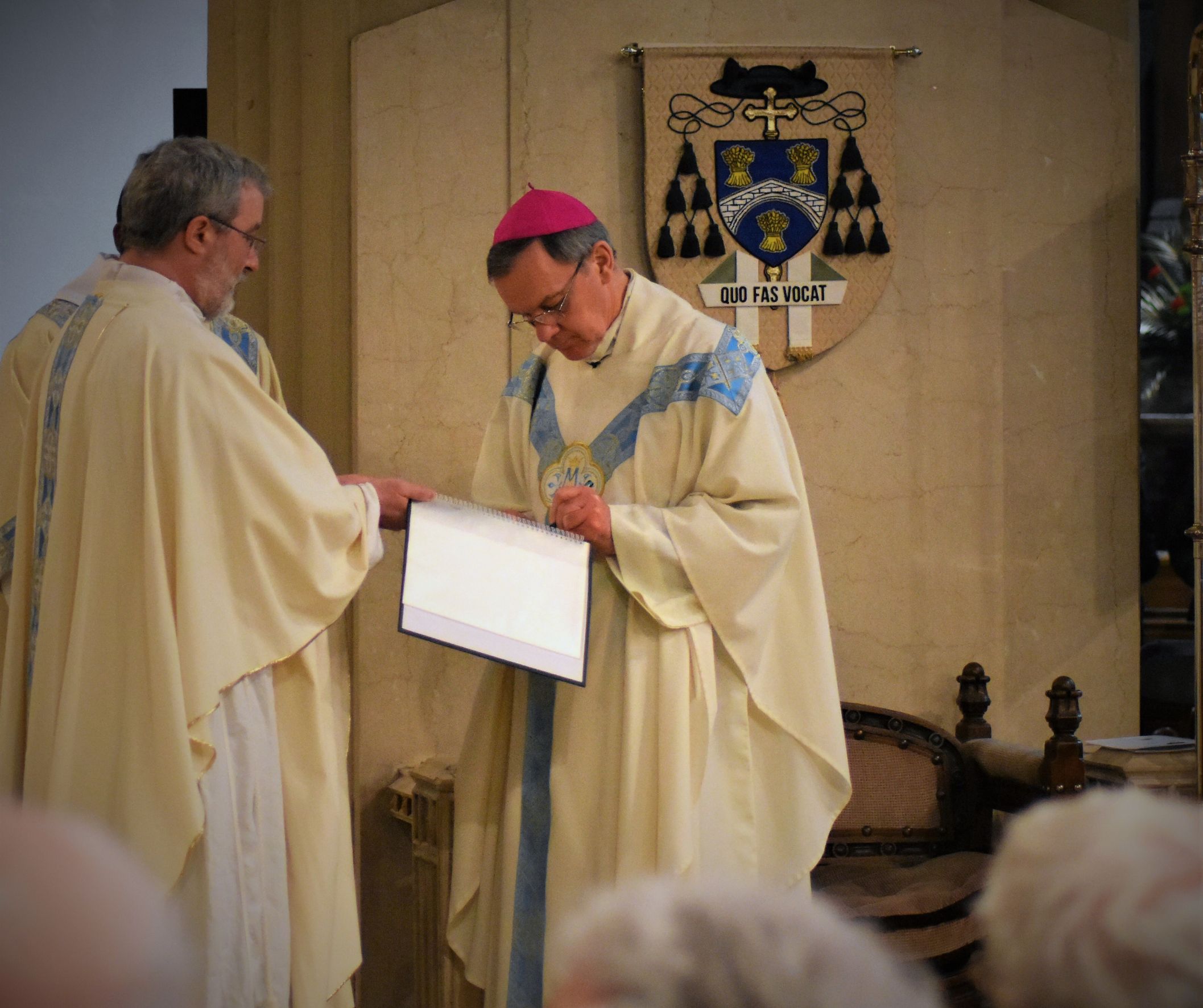 Bishop John signs decree launching diocesan synod