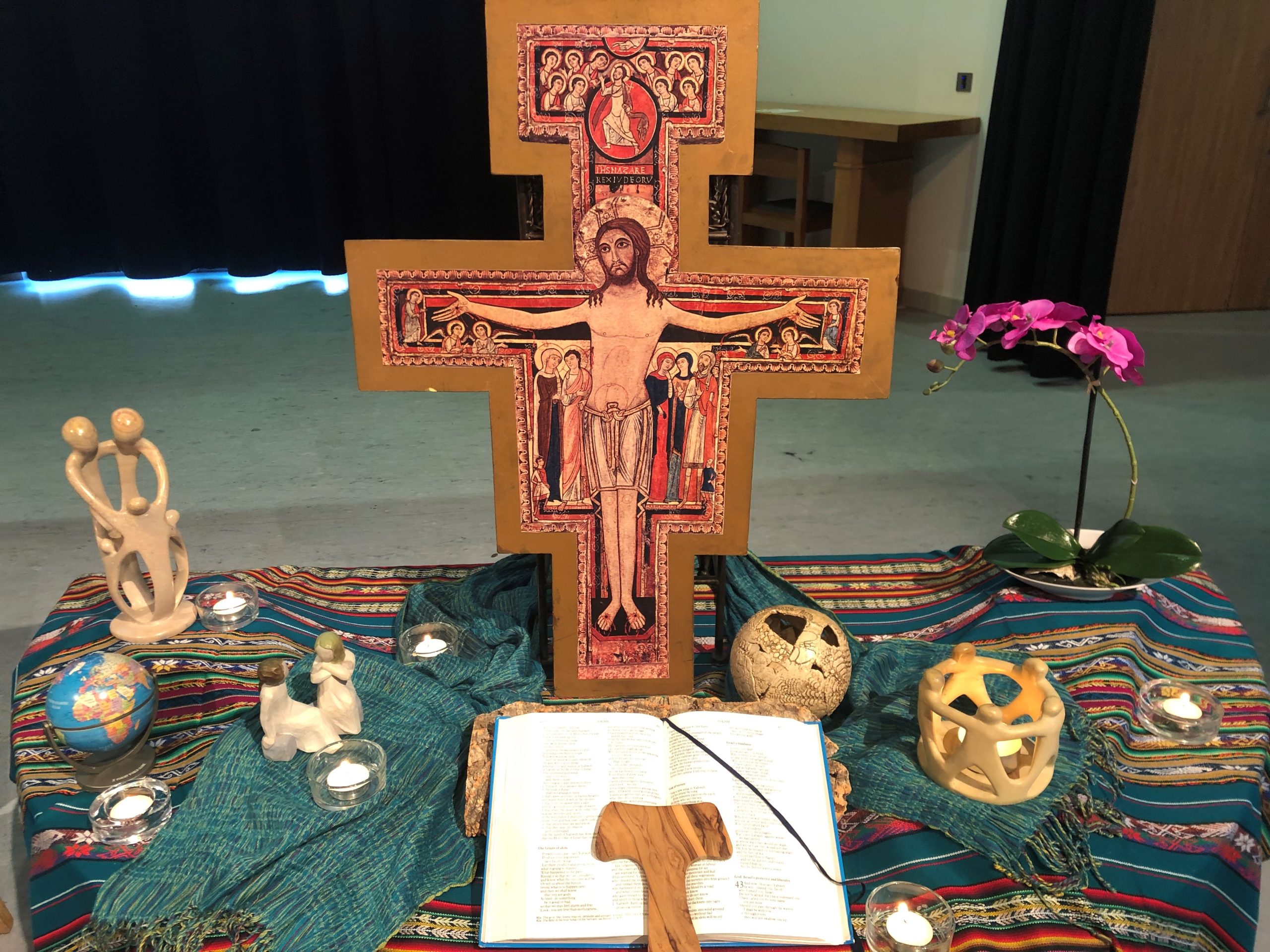 Prayer display at the Hope in the Future deanery day
